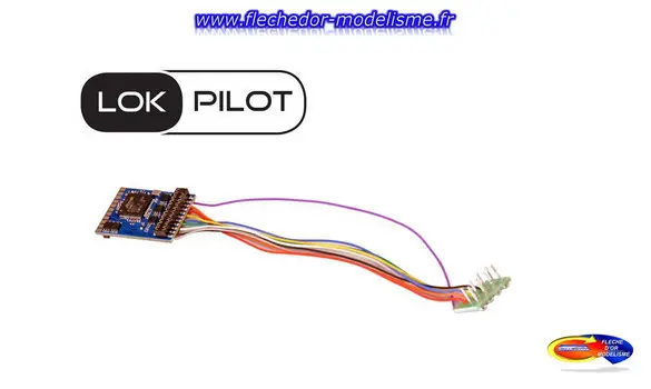 Décodeur LokPilot V5 8 pôles Multi ESU