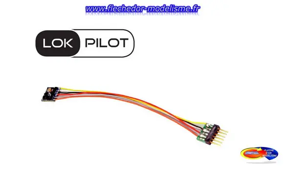 Décodeur MICRO Lokpilot V5 6p DCC ESU