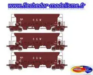 Set de 3 trémies F70 Eads SGW Ep.IV REE