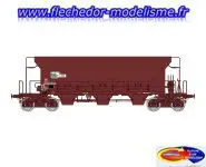 Wagon trémie F70 Facs SNCF Ep.V REE
