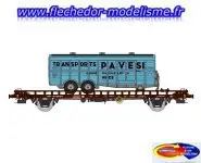 UFR Biporteur EpIII + fourgon 2 ess. REE