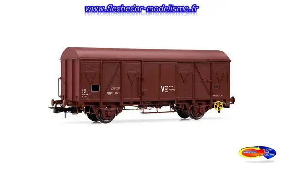 Wagon couvert G4.1 SNCF Ep.IV-V JOUEF