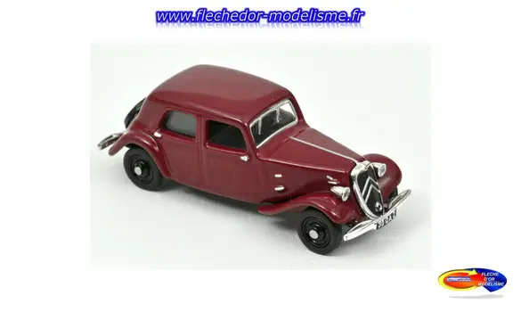 Citroën 11 AL 1938 Excelsior rouge NOREV