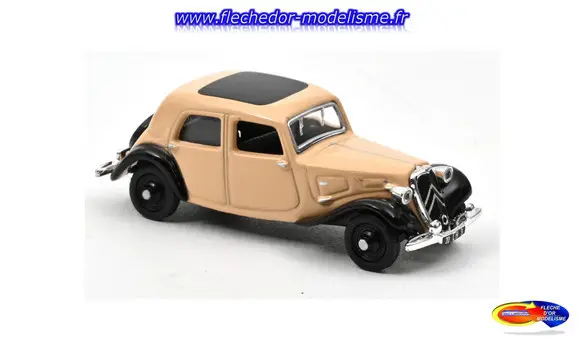 Citroën 7A 1934 beige et noir NOREV