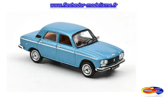 Peugeot 304 GL 1977 bleu azur NOREV