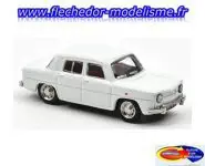 Renault 8 1963 blanche NOREV