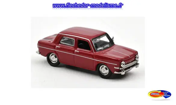 Simca 1000 GLS 1968 rouge NOREV