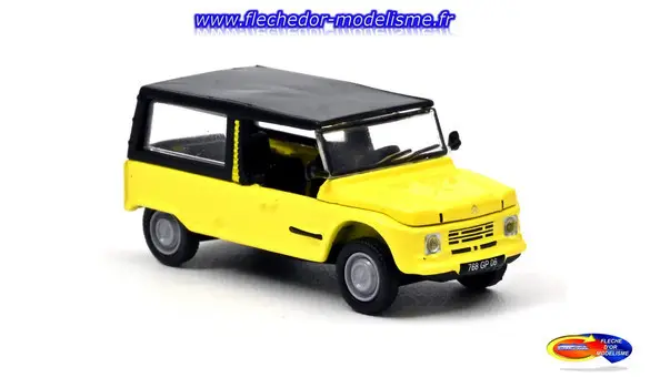 Citroën Méhari 1983 jaune NOREV