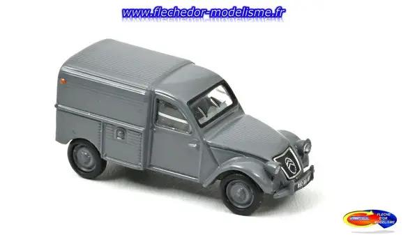 Citroën 2CV AU 1953 gris-foncé NOREV