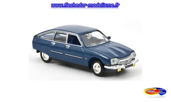 Citroën GS Pallas 1977 bleu métal. NOREV