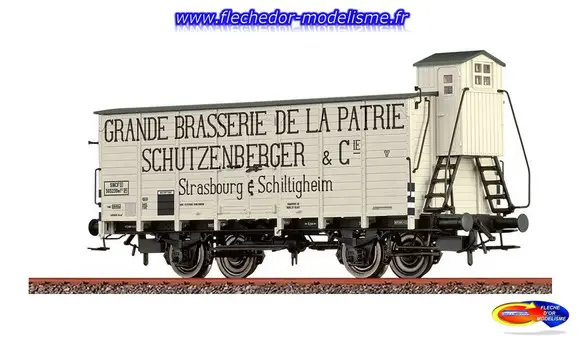 Wagon couvert Schutzenberger EpIII BRAWA