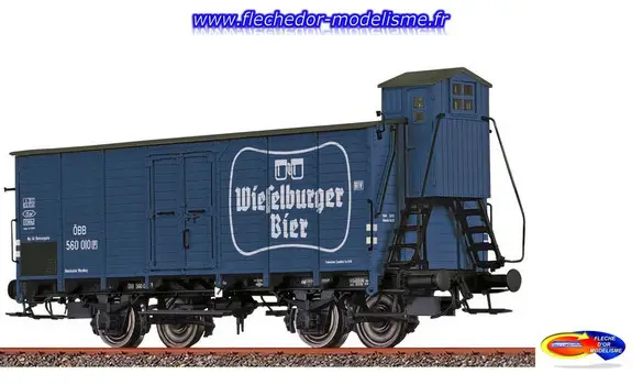 Wagon couvert Wieselburger Ep.III BRAWA