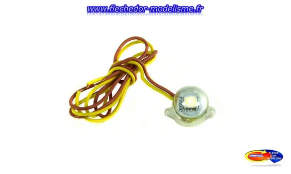 10 éclairages LED blanc froid BRAWA