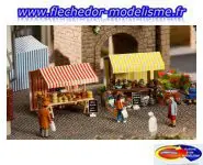 Stands de fleurs et de fromages FALLER