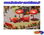 Parasols, tables et bancs FALLER