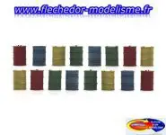 16 fûts métalliques ARTITEC