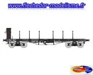 Wagon PLAT TP & guérite SNCF Ep.IIIA REE