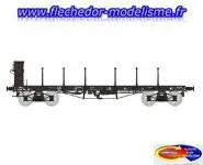 Wagon PLAT TP & guérite SNCF Ep.IIIB REE