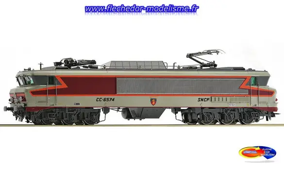 Loco élect. CC 6574 SNCF son Ep.IV ROCO