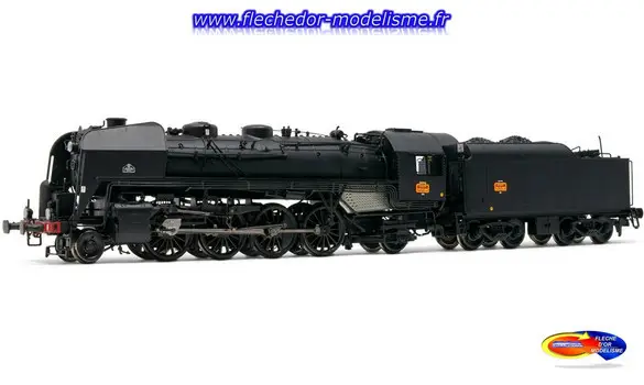 Vapeur 141R484, 3 feux SNCF EpIII JOUEF