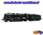 Vapeur 141R484, 3 feux SNCF EpIII JOUEF