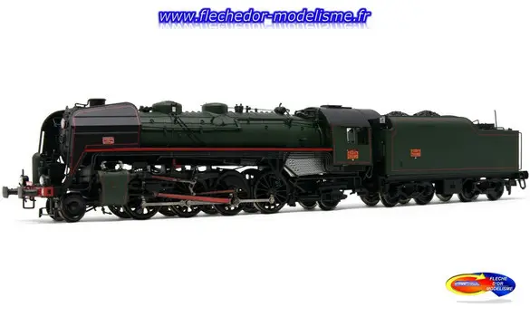 Vapeur 141 R 420 noire SNCF Ep.V JOUEF