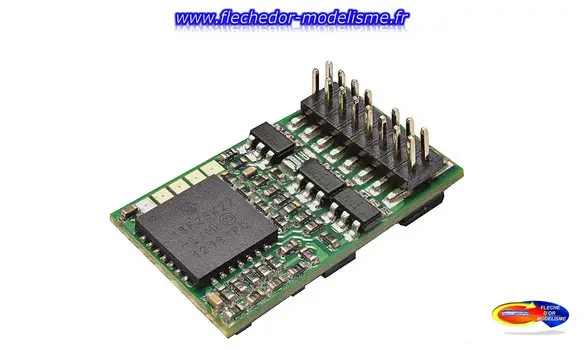 Décodeur PluX16 avec rétrosignal ROCO