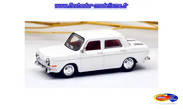 Simca 1000 GLS 1968 blanche NOREV