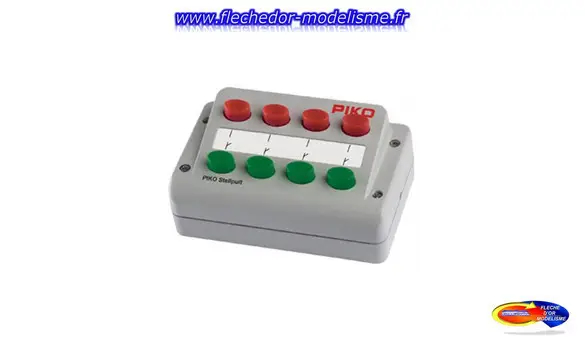 Boitier de commande 4 aiguillages PIKO