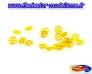 20 volants de freins jaunes REE