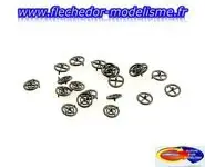 20 volants de freins gris REE