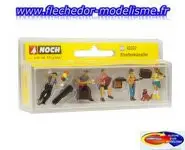 5 artistes de rues et accessoires NOCH