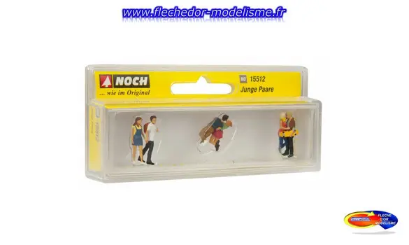 3 jeunes couples d'amoureux NOCH