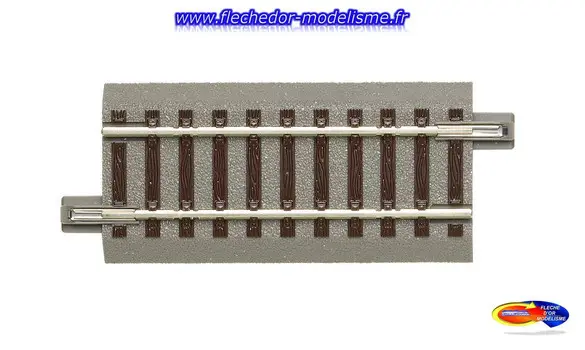 Rail de compensation droit G76,5 ROCO