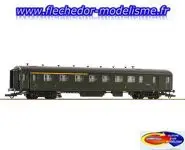 Voiture express 1/2 Cl + bagag SNCF ROCO