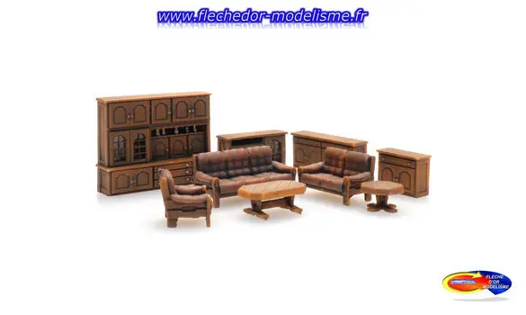 Mobilier d'intérieur brun ARTITEC