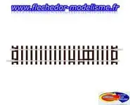 Rail droit rigide long. 168 mm PECO