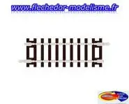 Rail droit court rigide long. 79 mm PECO