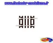 Rail droit court rigide long. 41 mm PECO