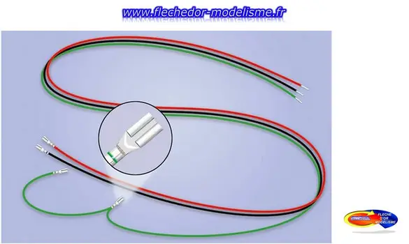 Faisceau d'alim. moteur aiguill. PECO