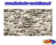 Feuille décoration Mur de granit NOCH