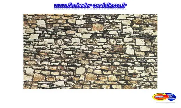 Feuille décoration Mur de dolomite NOCH