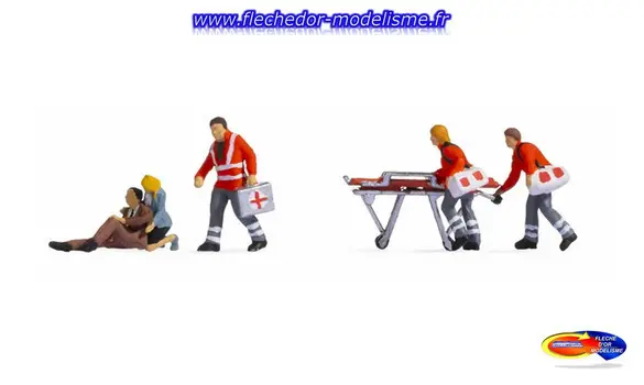 Accident routier blessé secouristes NOCH