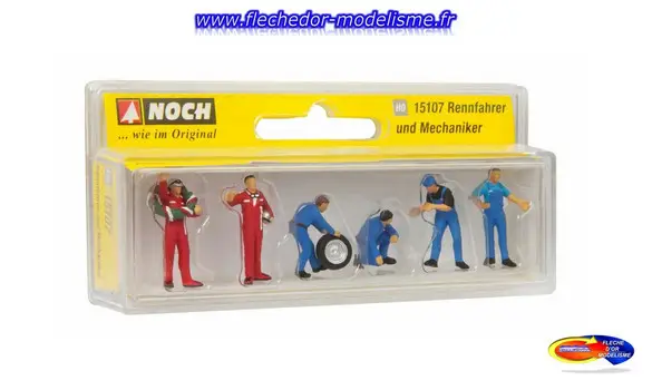 Pilotes de course et mécaniciens NOCH