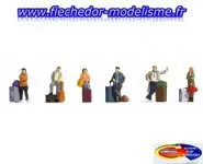 6 voyageurs avec bagages NOCH