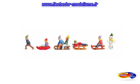 Enfants à la neige NOCH