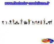 Figurines thématiques "Barbecue" NOCH