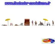 Figurines thématiques "Baignade" NOCH