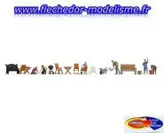 Figurines thématiques "Au jardin" NOCH