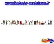 Figurines thématiques "En hiver" NOCH